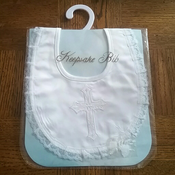 Last One!!! 👼Keepsake Cross Bib👼 - Picture 3 of 4