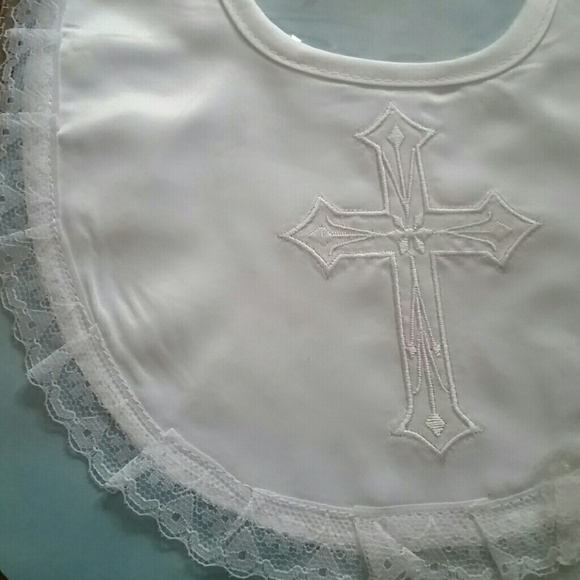 Last One!!! 👼Keepsake Cross Bib👼 - Picture 2 of 4