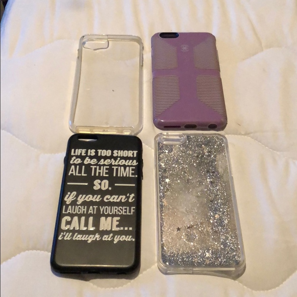Four iPhone 6/6s plus or 7/7s plus Cases