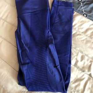 Blue Nike Leggings