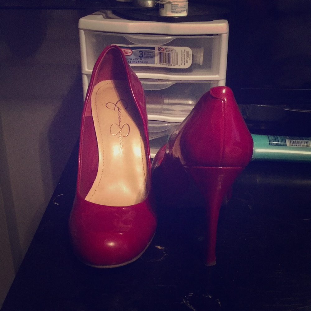 Sexy red heels
