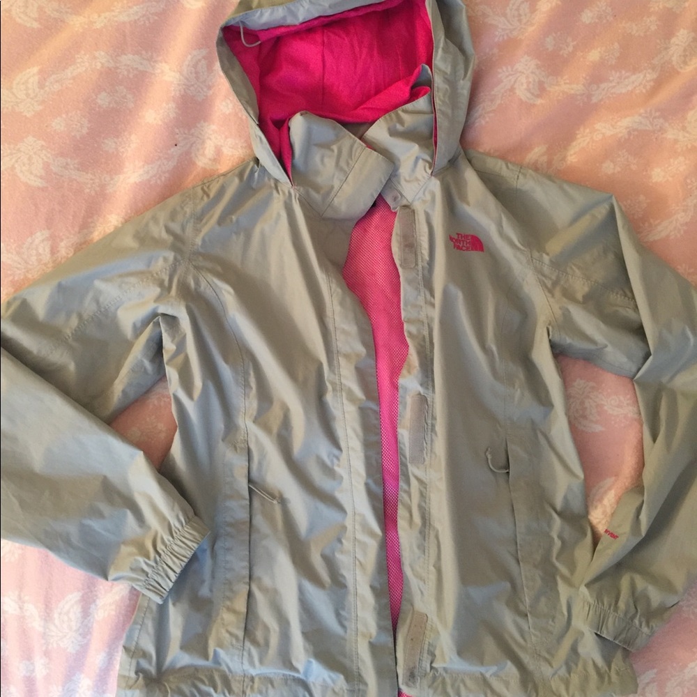 North Face rain jacket