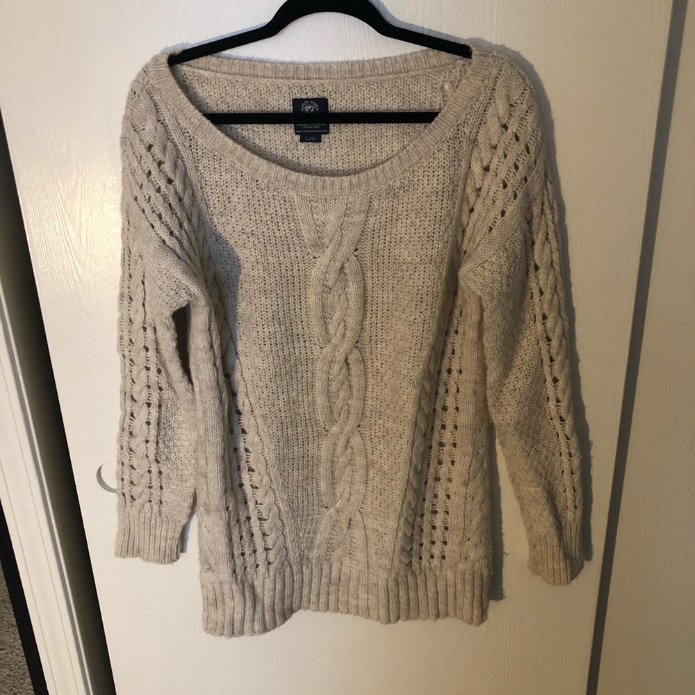 Cozy knit sweater