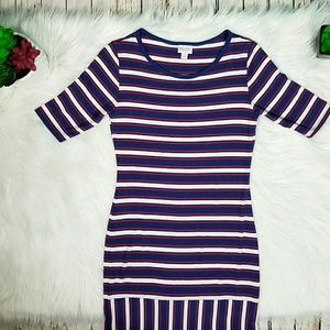 Lularoe stripped dress
