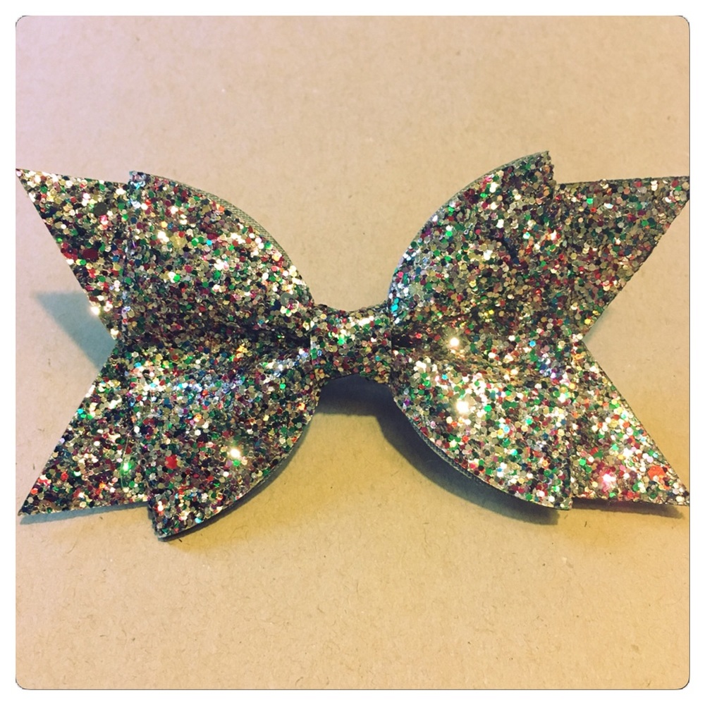 Party Bow French Hair Clip