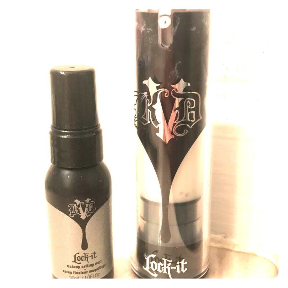 Kat Von D Lock It Setting Pray and Primer :)