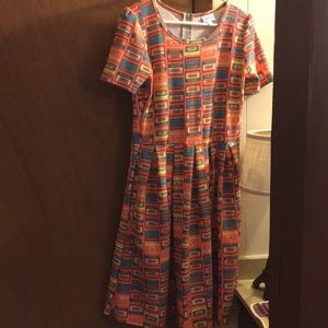 Lularoe amelia dress medium