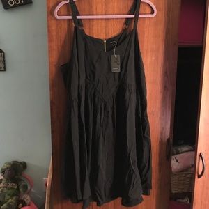 Beautiful black dress.