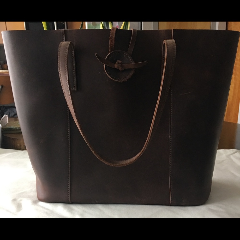 Large Leather Tote
