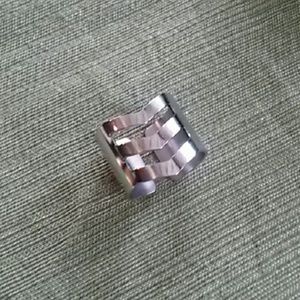 Chevron cuff ring NWOT