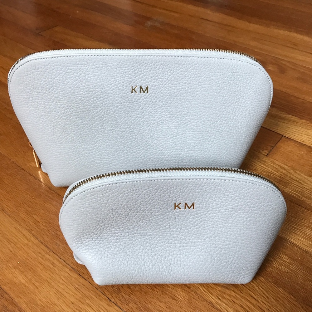 Leather Travel case Set