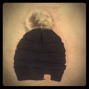 Brand new CC Beanie with pom
