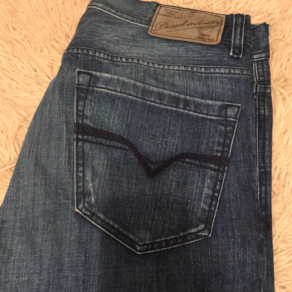 Original diesel jeans 32wx30L medium dark color