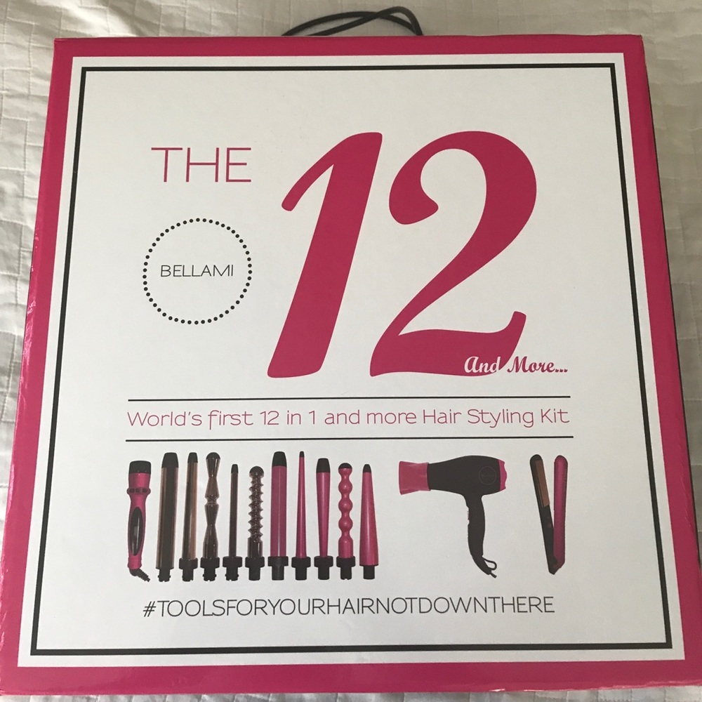The 12 in 1 hair styling kit. 🌸