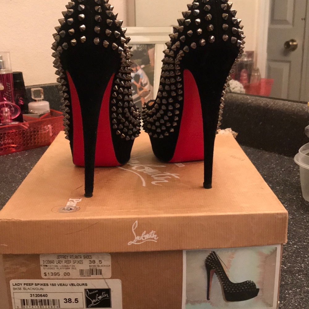 Christian louboutin Lady Peep Spikes