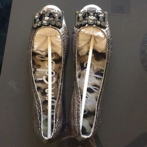 Sam Edelman Silver flats
