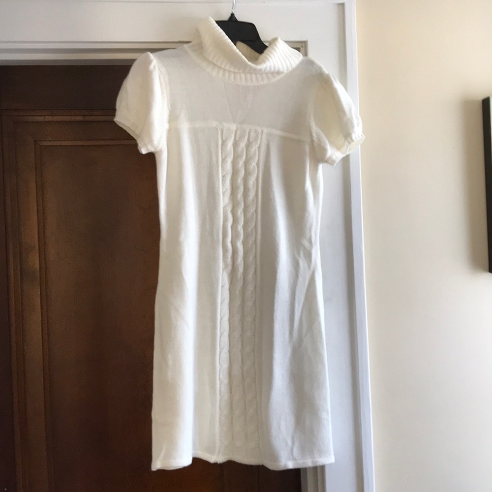 White Sweater Dress/Tunic from Pink Republic.