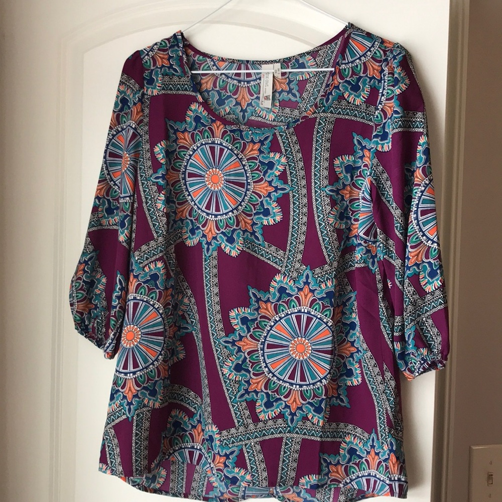 Women’s Small purple blouse/top
