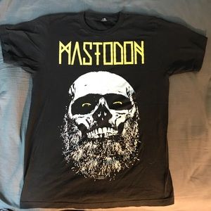 Mastodon concert tee, black Medium