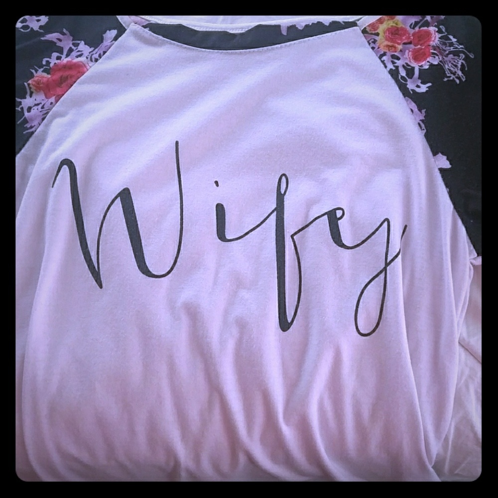 Lng Slv Wifey shirt