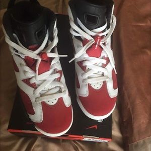 Air Jordan Carmine 1s