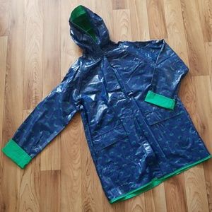 Vintage Reversible Rain Coat