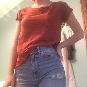 Forever 21 orange top
