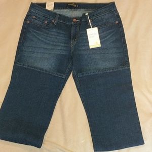 Levi's 524 ultra low rise jeans