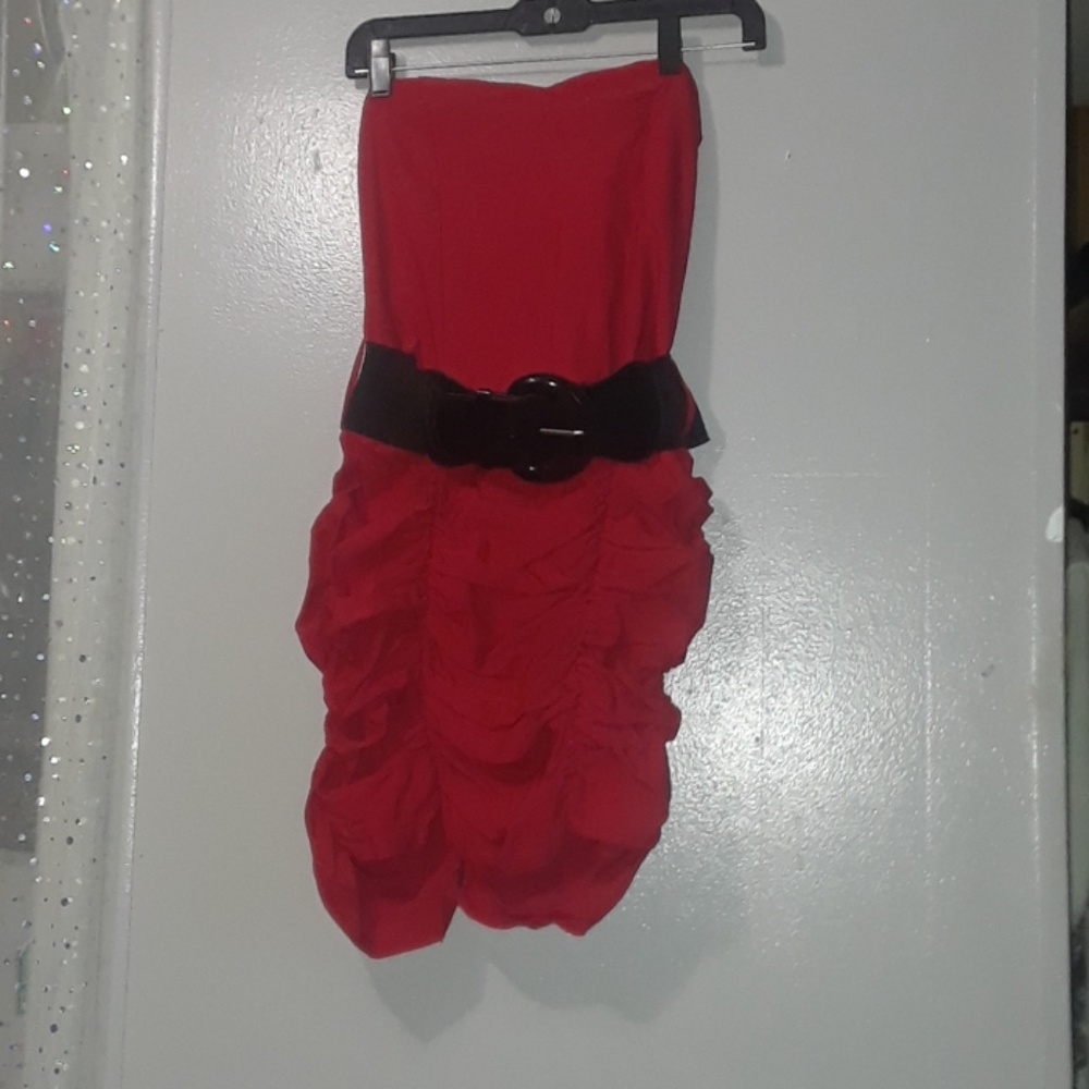 Red dress