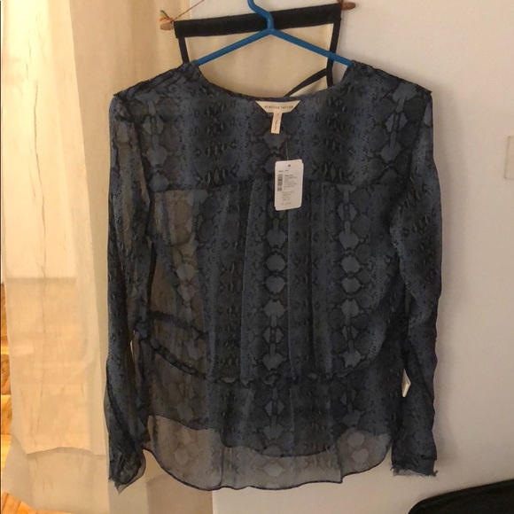 Rebecca taylor sheer blouse - Picture 2 of 3