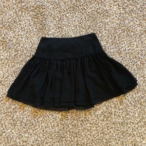 Banana Republic petite - layered black short skirt