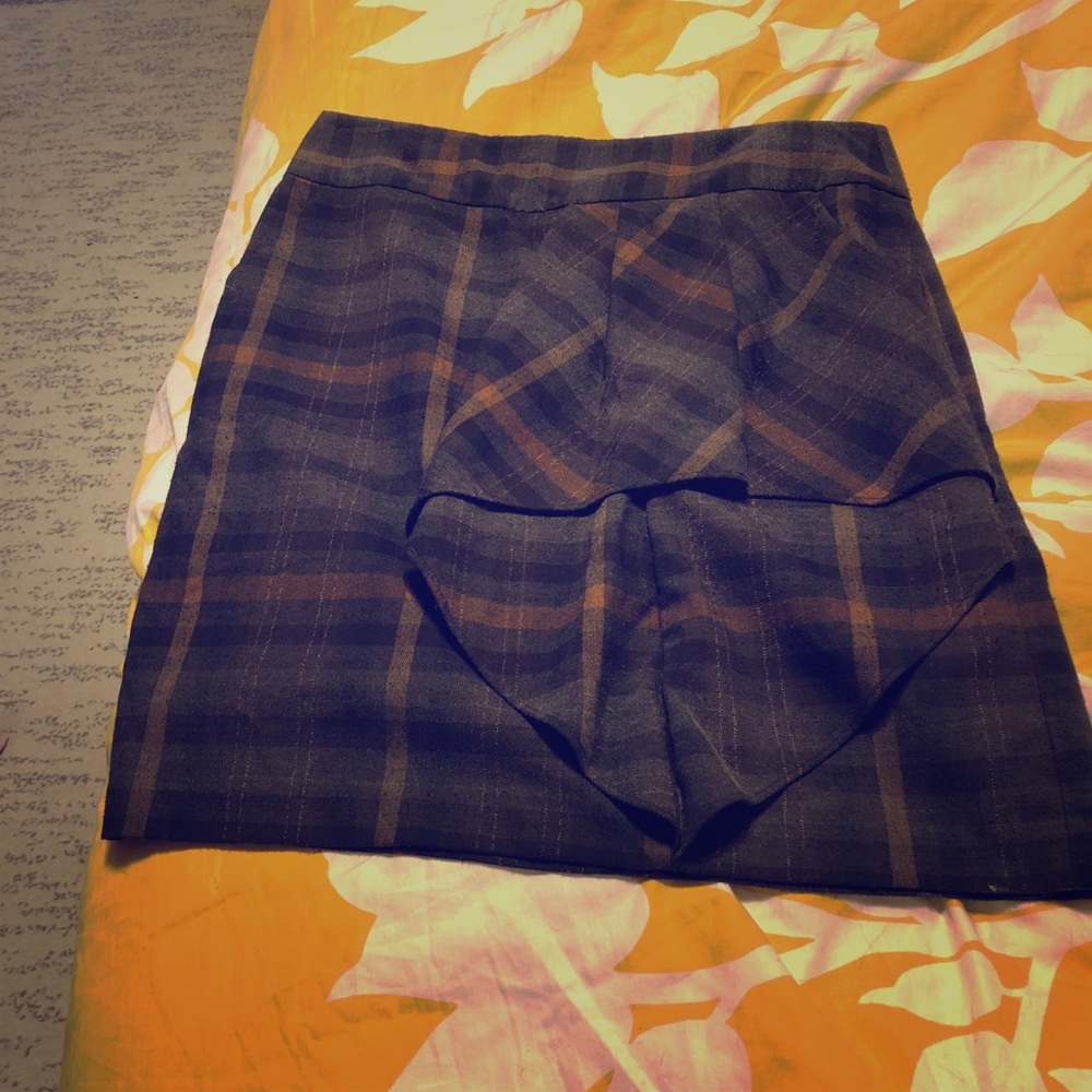 Michael kors plaid skirt
