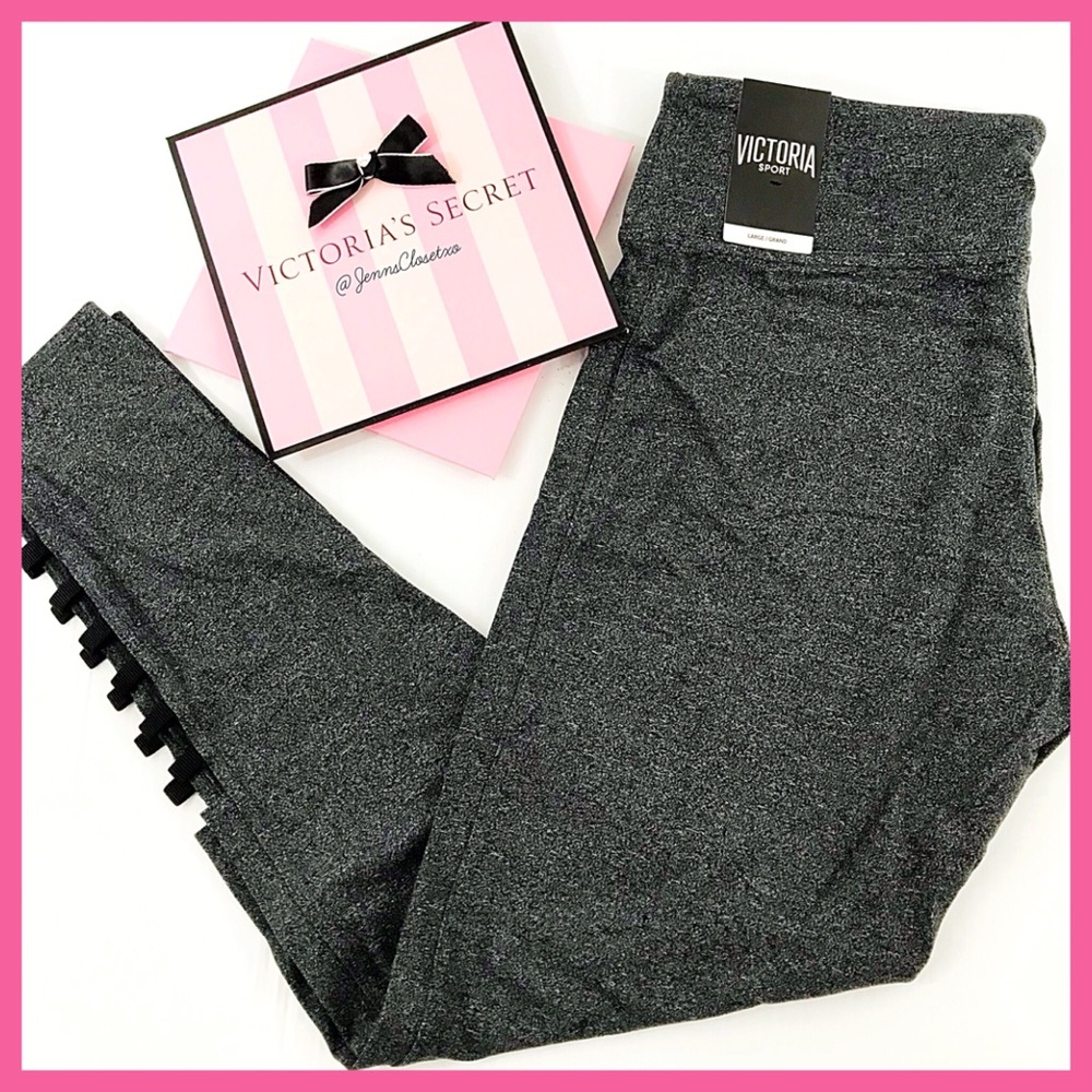 •Victoria’s Secret• Sport Anytime Strappy leggings - Picture 2 of 5