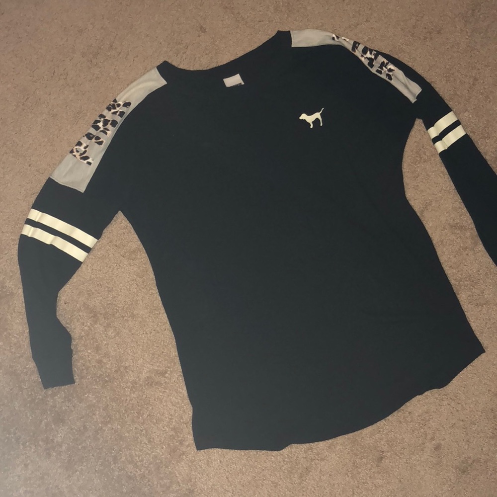 Loose Long Sleeve Tee from PINK