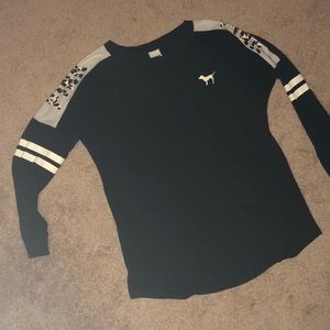 Loose Long Sleeve Tee from PINK