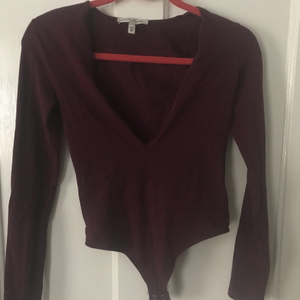 Express bodysuit burgundy - Picture 4 of 4