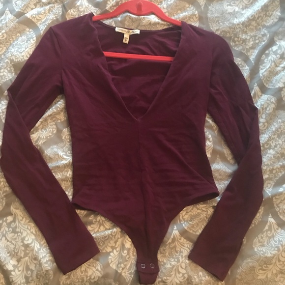 Express bodysuit burgundy - Picture 2 of 4