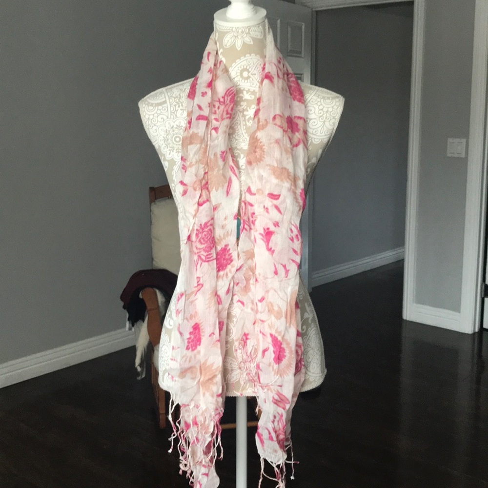 Spring pattern scarf