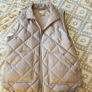 J Crew down vest