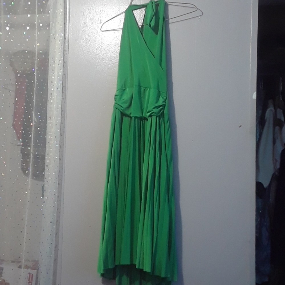 Green dress