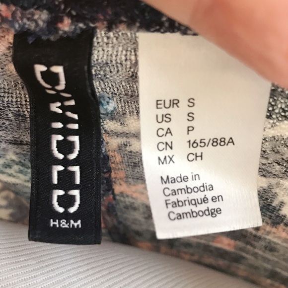 (A) H&M Divided / long cardigan duster (Size Sm) - Picture 3 of 5