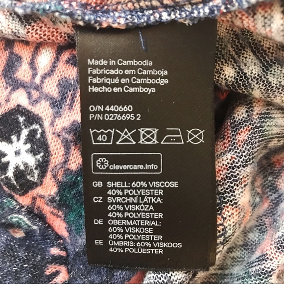 (A) H&M Divided / long cardigan duster (Size Sm) - Picture 4 of 5