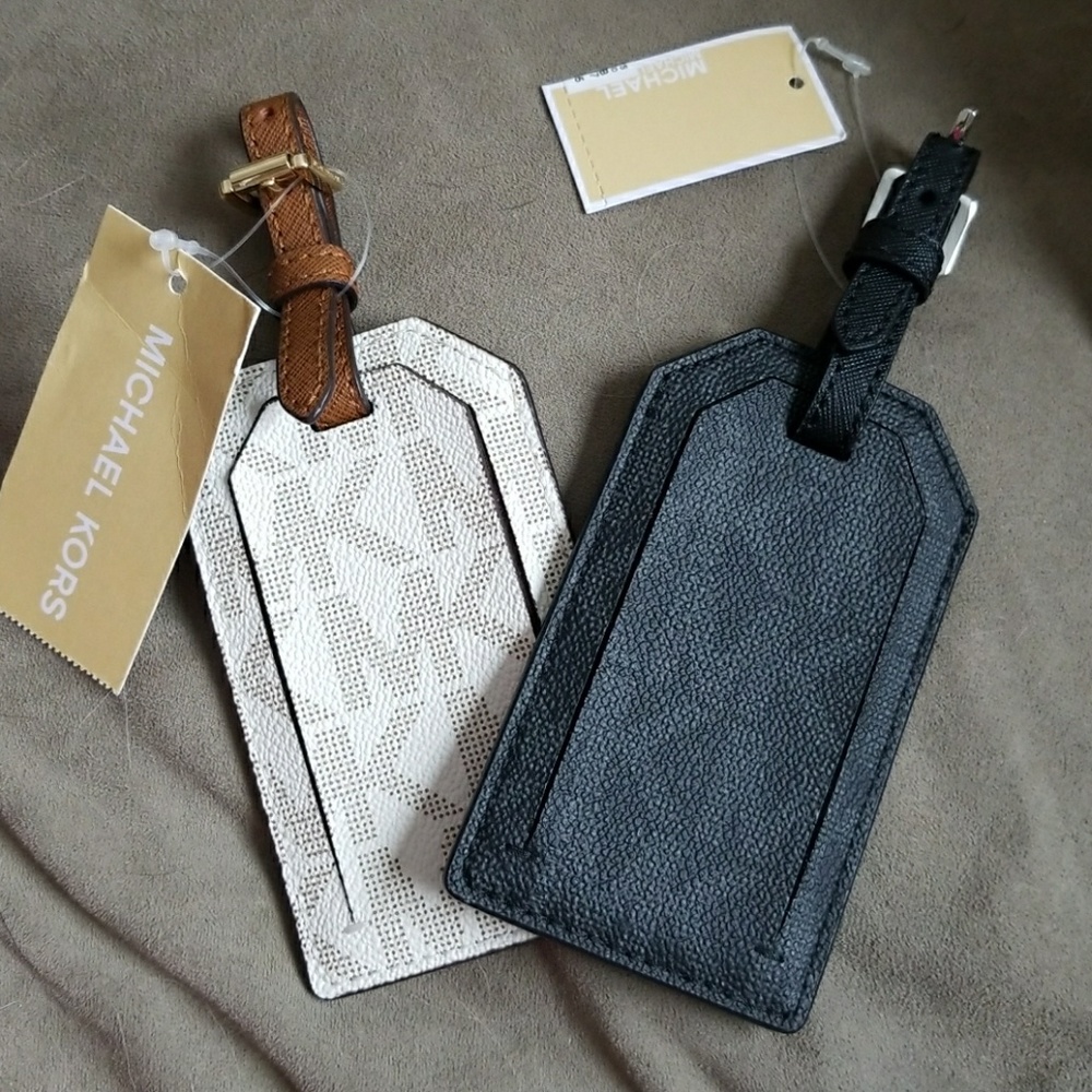 Michael Kors luggage tags