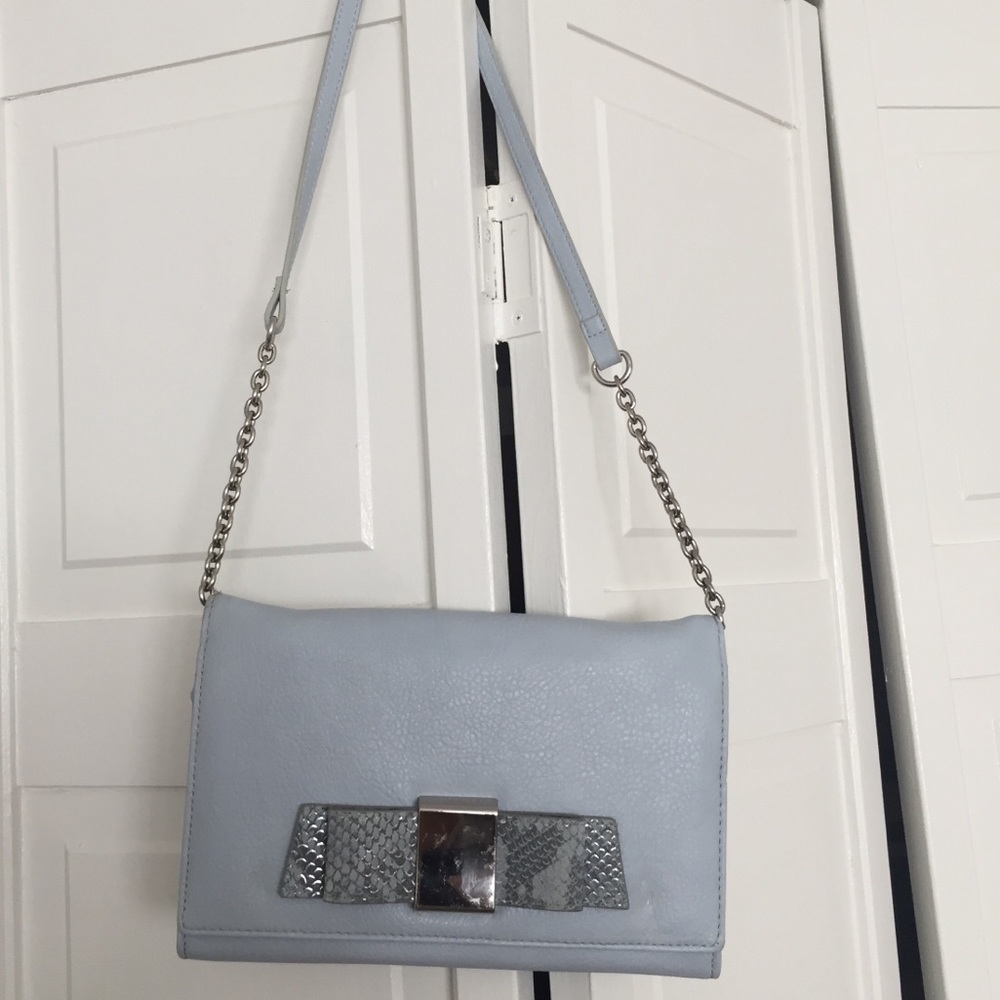 Ivanka Trump Pastel Blue Clutch