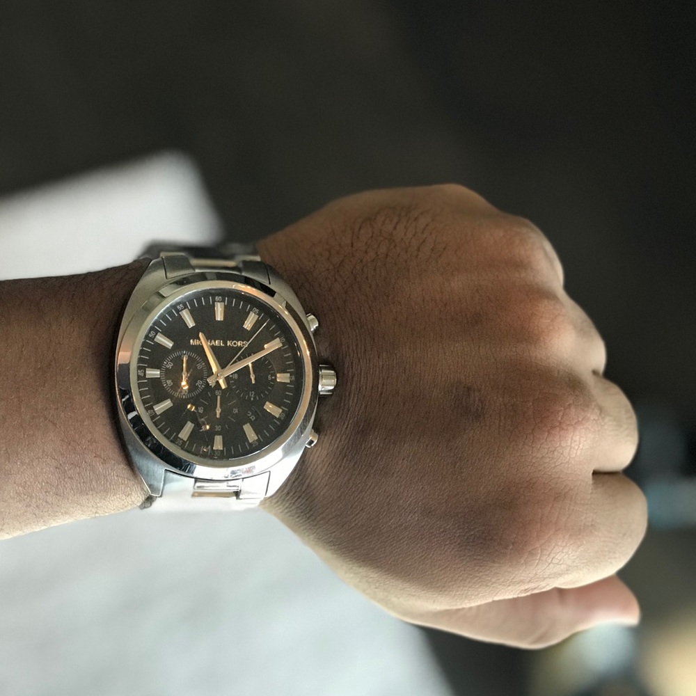 Michael Kors Silver Stainless Steel Watch