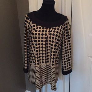 ZAC &  RACHEL SZ  L TUNIC TOP SHIRT