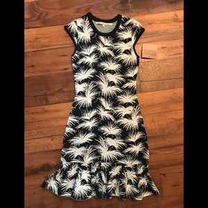 NWT- Rachel Roy palm tree dress