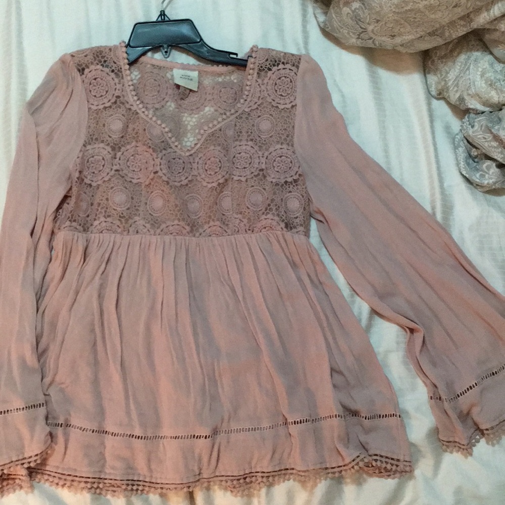 Flowy Blouse with removable tank