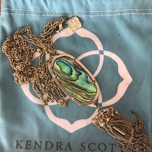 Rayne Necklace in Abalone shell