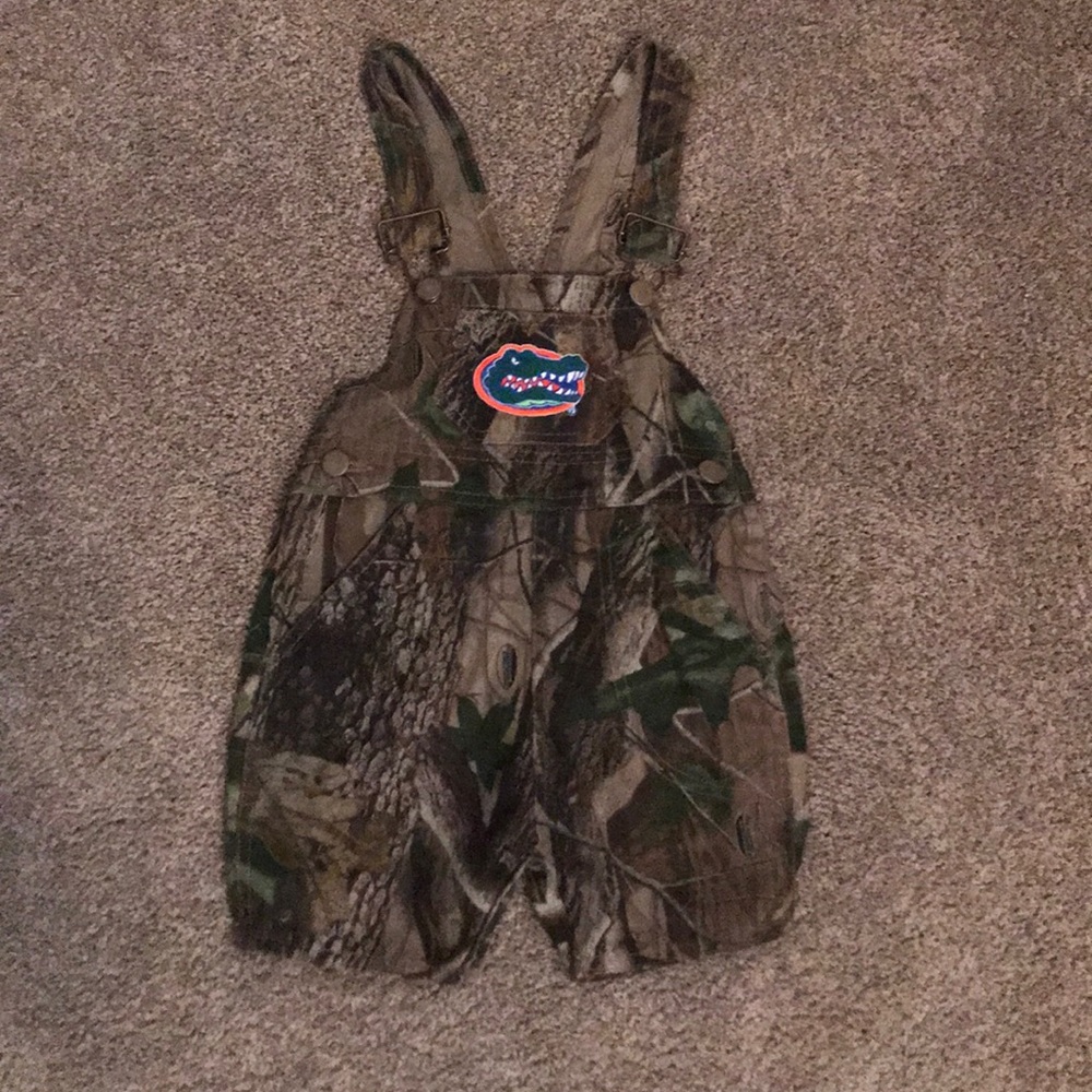 Camo UF Gators Overalls - Toddler 2T